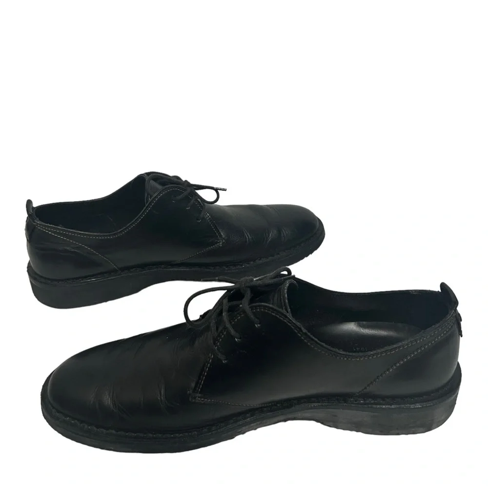 Men’s Coach Bowie Black Leather Oxford Shoes Sz 13 - Picture 7 of 12